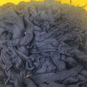 Indigo Yarn Waste Soft